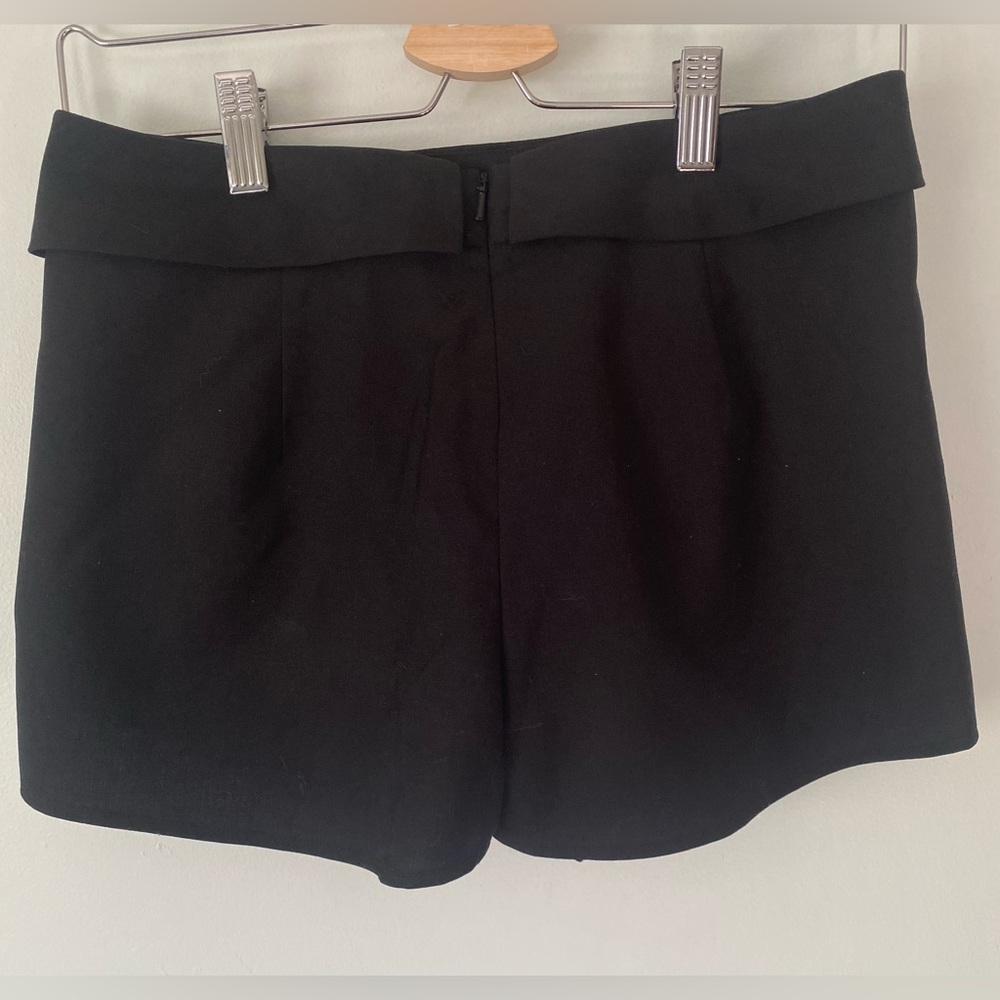 Talula Berklee Skort Black New with tag Size 0 Zipper Back Wool Blend Career - Picture 6 of 9